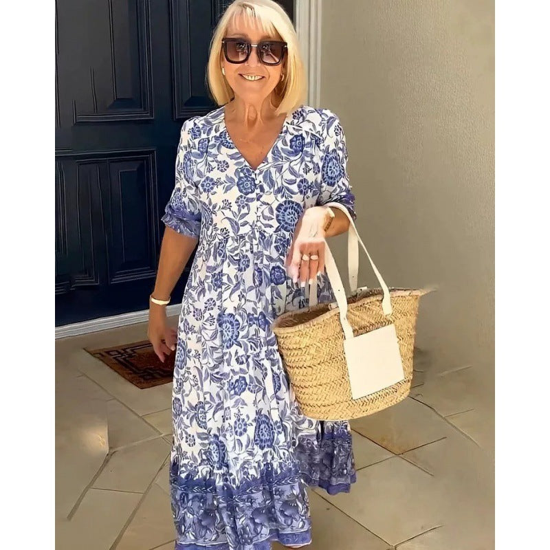 Olivia | Vestido Boho Floreado