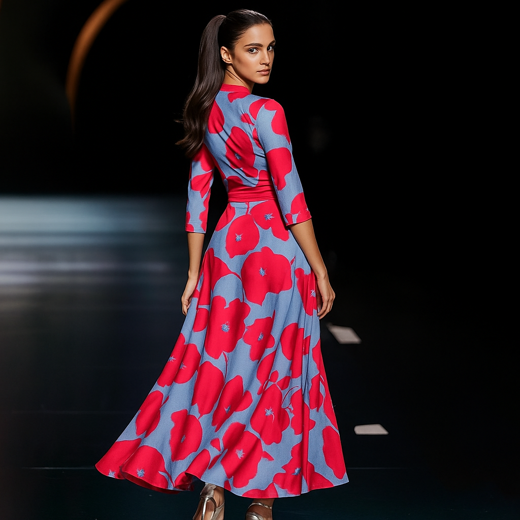 Amelia | Vestido Diario Relaxed con Escote en V