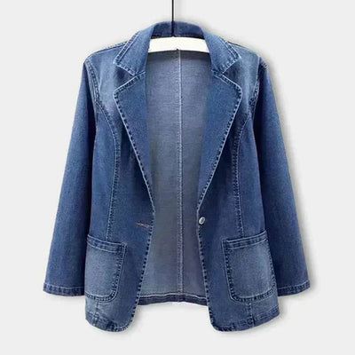 Elena | Blazer de Denim Elegante para Mujeres