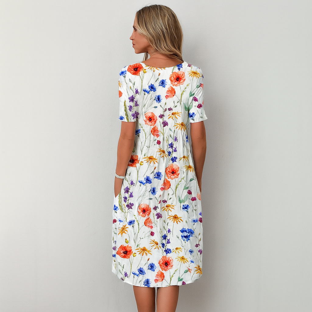 Sophie | Vestido Midi Relajado para el Día a Día