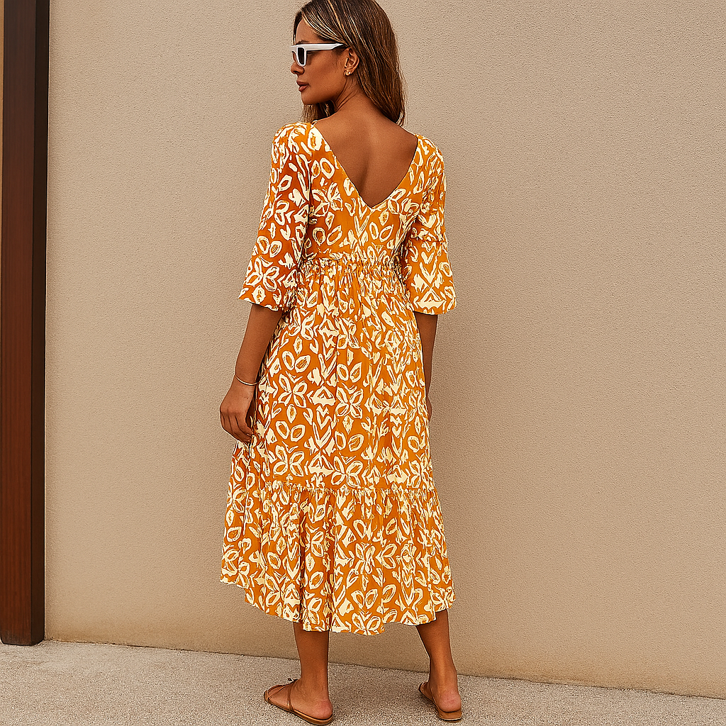 Ayla | Vestido Maxi Boho Flowy
