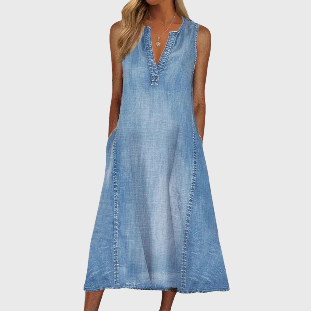 Carmen | Vestido de Denim Confort