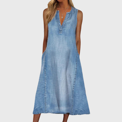 Carmen | Vestido de Denim Confort
