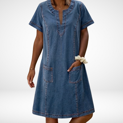 Janna | Vestido de Denim Suave