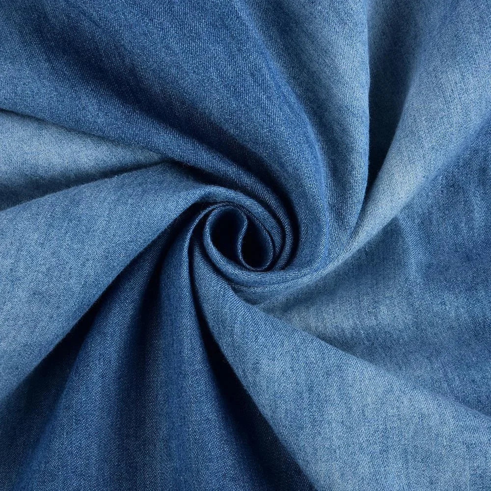 Camila | Vestido de Verano de Denim Relajado